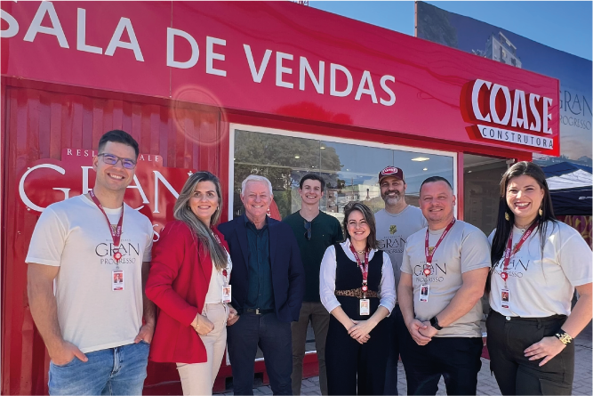 Coase Construtora inaugura nova Sala de Vendas do Gran Progresso