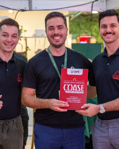Coase Construtora marca presença no Feirão Lar Doce Lar 
                                                             style=