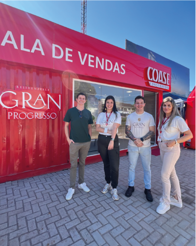 Coase Construtora inaugura nova Sala de Vendas do Gran Progresso
                                                             style=